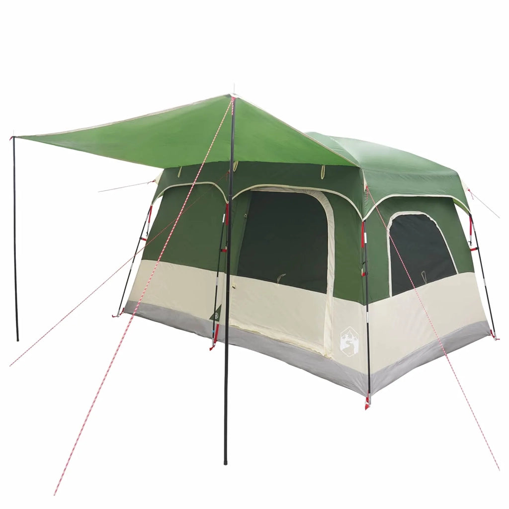 Tenda Familiare con tetto Verde 380 x 260 x 190 cm Poliestere 42028493