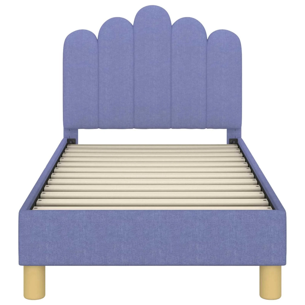 Struttura letto per bambini con testata Blu jeans 70 x 140 cm 42011043