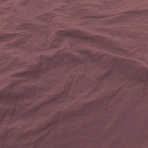 Copripiumino Matrimoniale con Sacco e Federe Linea Water Washed Rosso Corallo