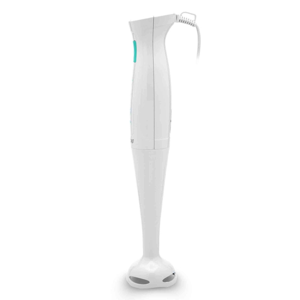 Frullatore a immersione elettrico, lame acciaio inox, corpo plastica piede smontabile 200W, cucina frullati salse - SOGO