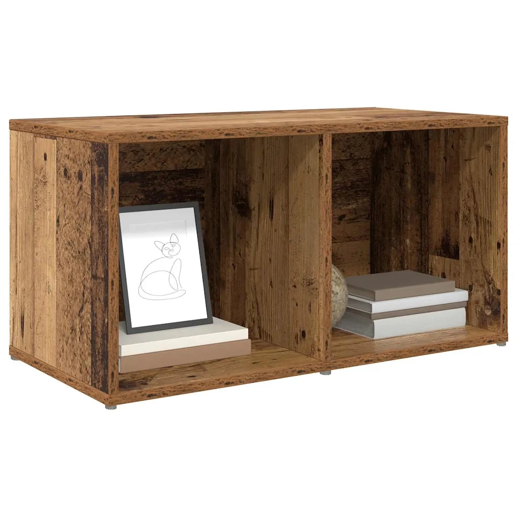 vidaXL Mobile TV Legno antico Legno multistrato