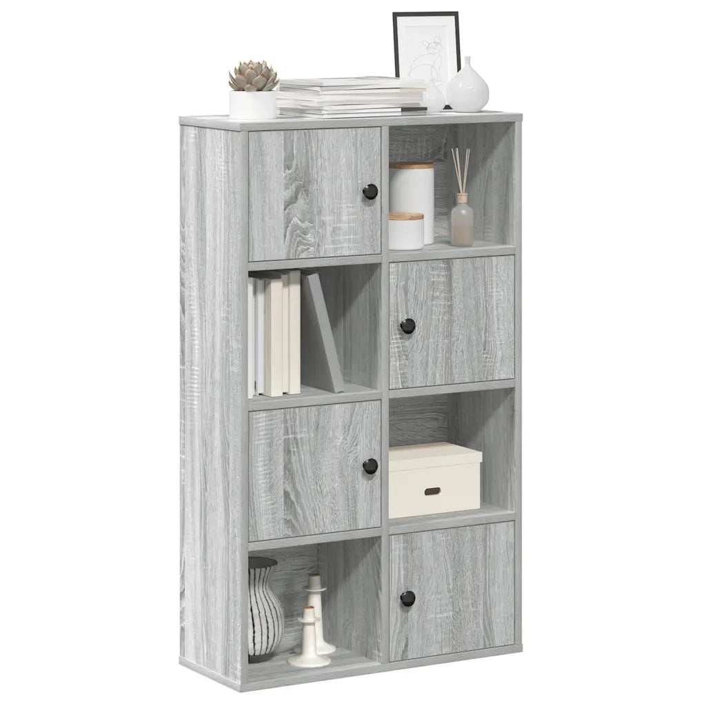 Libreria Grigio Sonoma 60x24x101,5 cm in Truciolato 860396