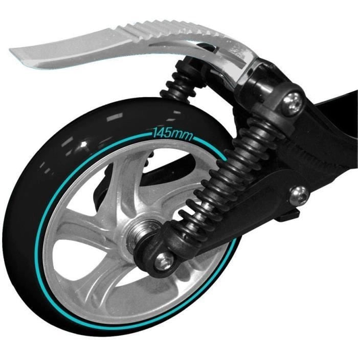 Monopattino pieghevole regolabile con doppia sospensione 145mm - SKIDS CONTROL CARBON - JK525145