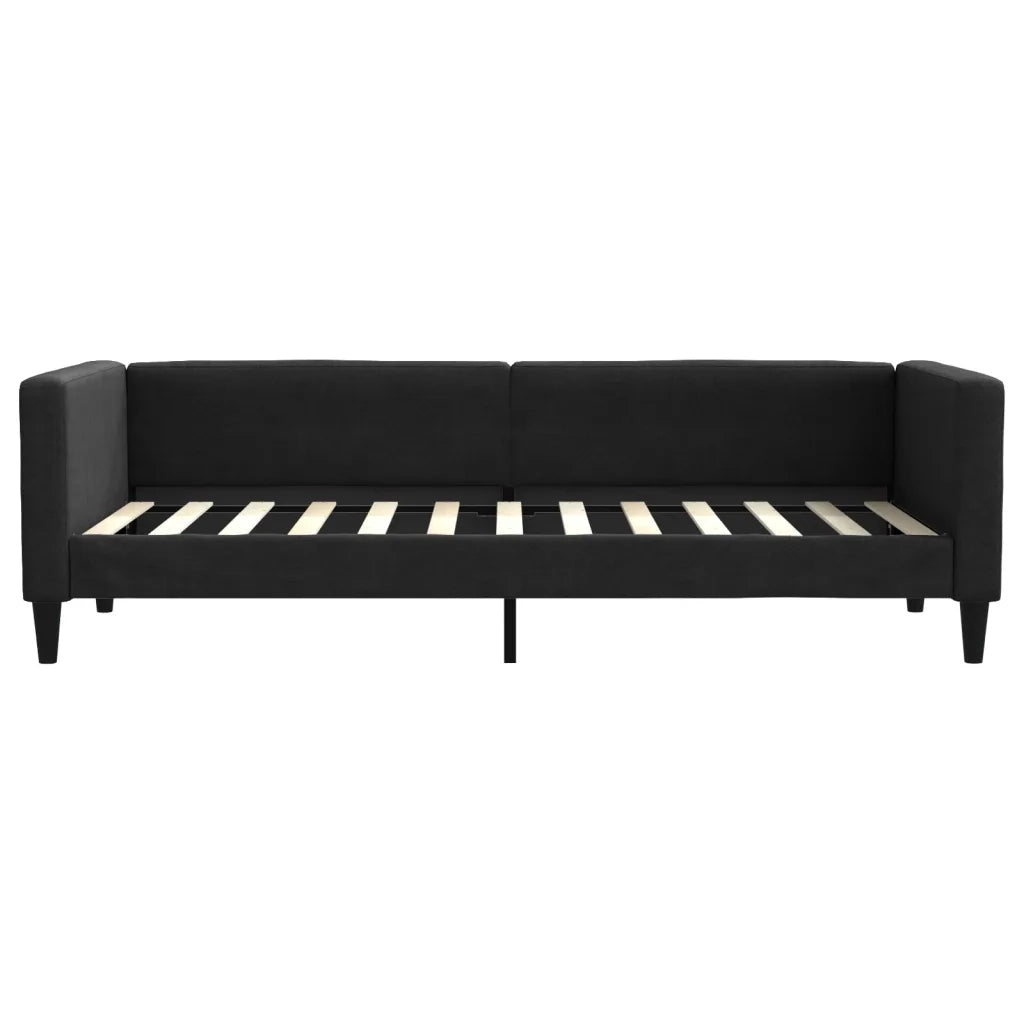 Letto da Giorno Nero 80x200 cm in Tessutocod mxl 118613