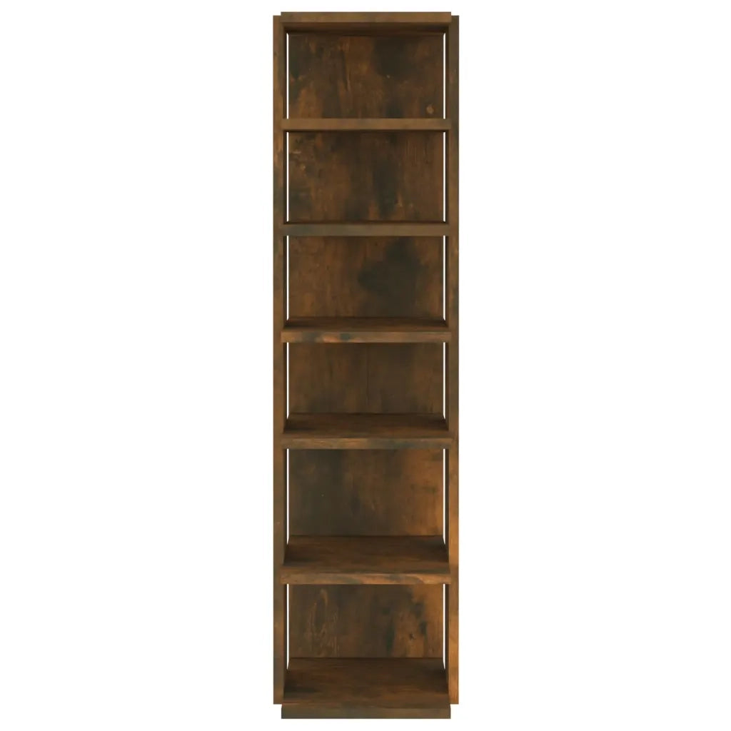 Scarpiera | Mobile per scarpe Rovere Fumo 27,5x27x102 cm Legno Multistrato