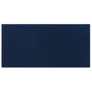 Tappeto Blu Navy Viscosa 150 x 80 cm Trapuntato a Mano pelo corto Moderno