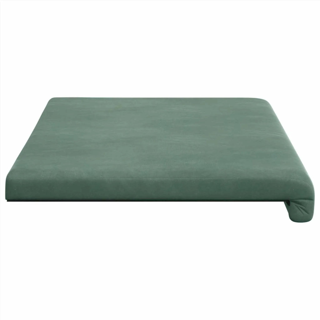 Cuscino per panchina Velluto (V) Verde Mare Profondità 35 cm 42043263