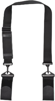 Portatile Skiriem Porta Sci Cinturone - Sci Schiena Sopra - Cinturone Regolabile - Sport Invernali - Vacanza Invernale - Nero - Per Adulti e Bambini
