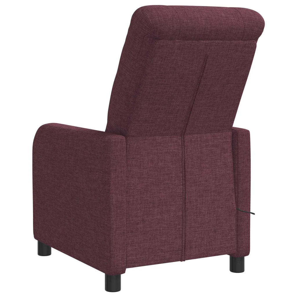 Divano Sedia-Poltrona Massaggiante Viola Tessuto 643078