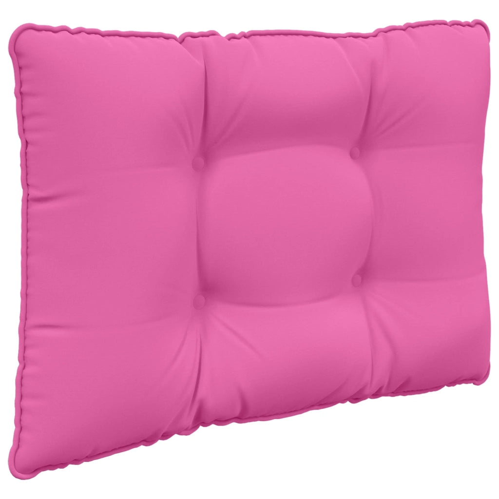 Cuscino per divano da esterno 2 pcs Rosa Poliestere