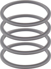 Adattatore di gomma - Impermeabile - Pacchetti di ricambio - Adatto per blender personali - 4 pezzi - Per blender da 600W e 900W - Ricambi per blender