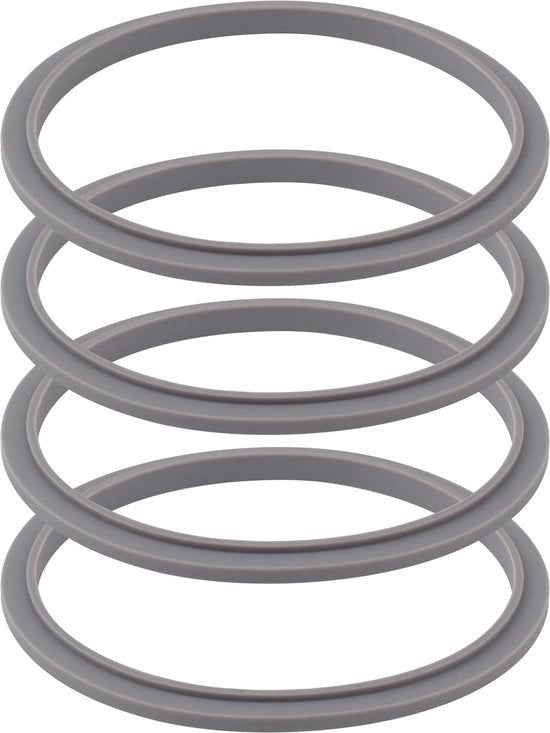 Adattatore di gomma - Impermeabile - Pacchetti di ricambio - Adatto per blender personali - 4 pezzi - Per blender da 600W e 900W - Ricambi per blender