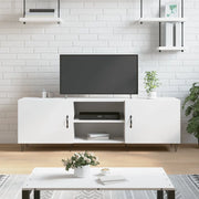 Mobile Porta TV-Mobile per TV-Credenza TV Bianco 150x30x50 cm in Legno Multistrato 690632