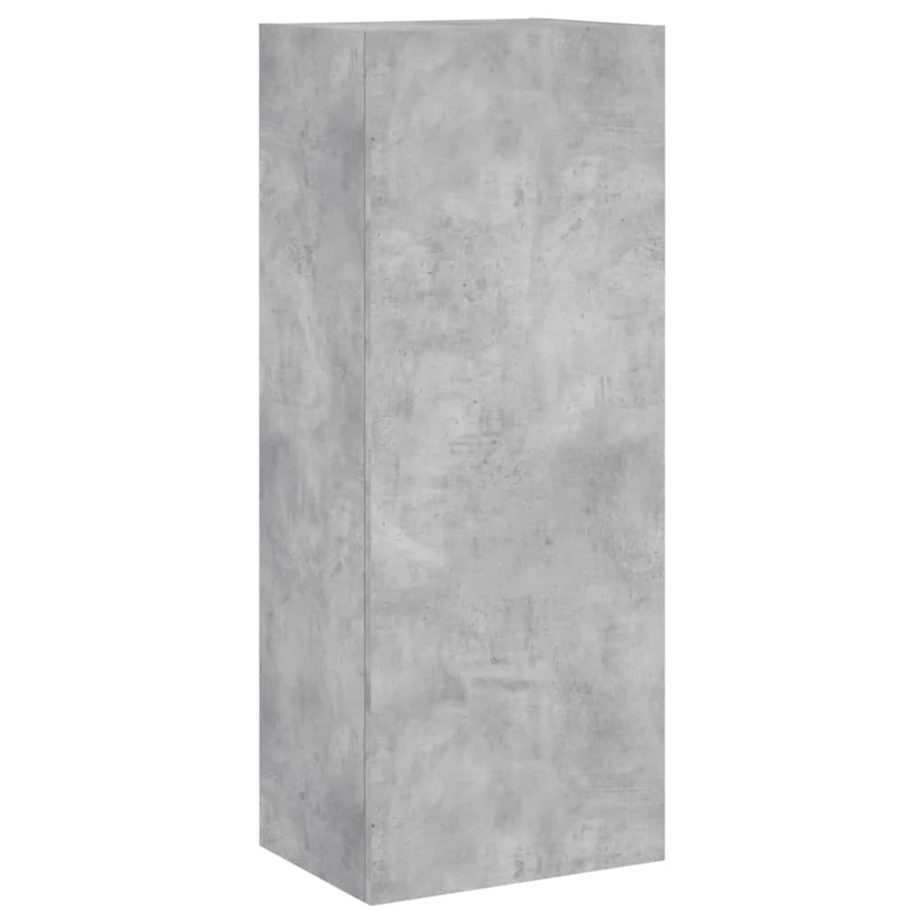 Mobile TV multimediale scaffale TV credenza mobile TV sala da pranzo soggiorno camera da letto 4 pezzi legno ingegnerizzato grigio 02_0029235