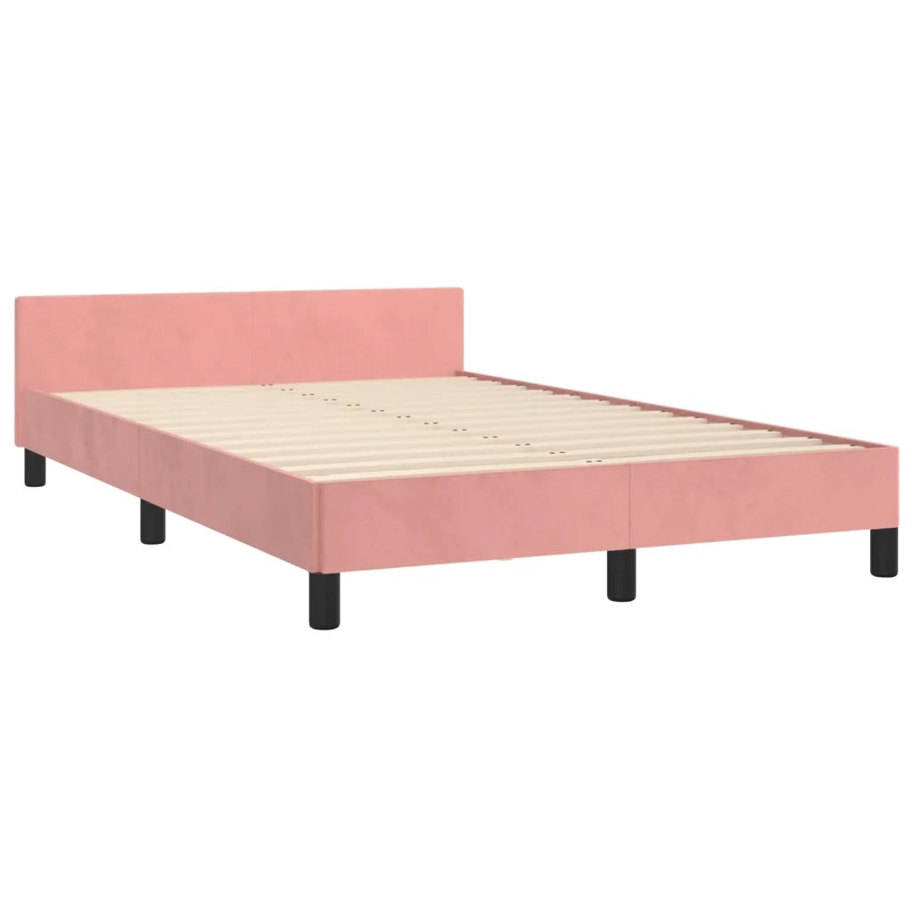 Giroletto con Testiera Rosa 120x190 cm in Vellutocod mxl 91405