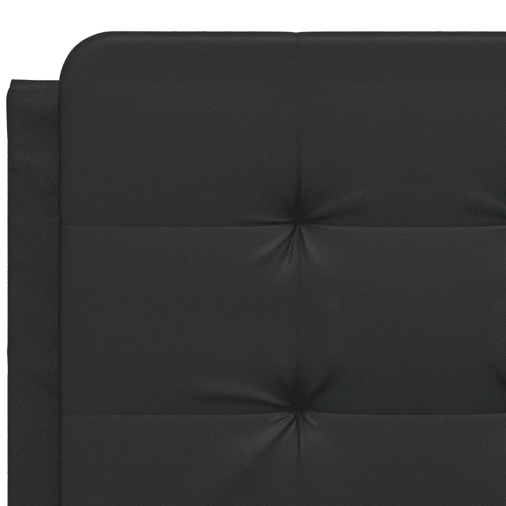Giroletto senza Materasso Zadar Nero 140x200 cm in Similpelle 3208866