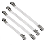 Accessori per la pulizia - Clip per coprire la striscia di pulizia elastica x 4 - Fissano saldamente con la sega - Utile accessorio per la manutenzione