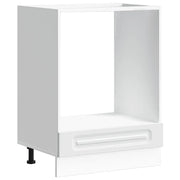 Mobile forno classico con ampio spazio contenitivo 60 x 46 x 81,5 cm legno composito bianco 02_0049940