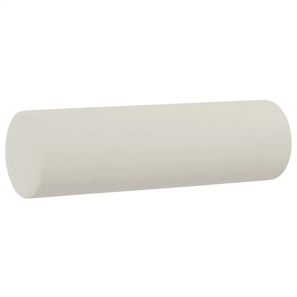 Divano a 2 Posti con Cuscini Crema 140 cm in Velluto 3200889