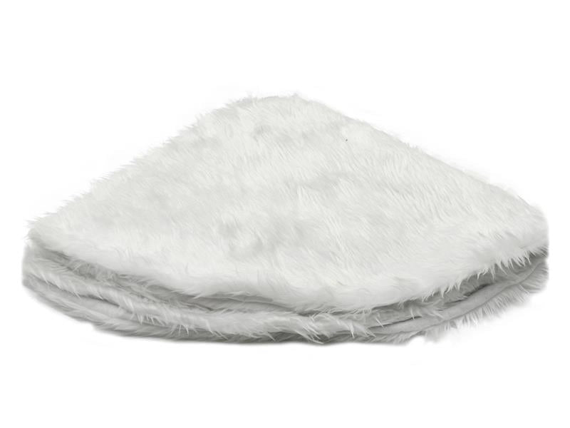 MA MAISON BASE SOTTO ALBERO MORBIDO MODELLO YETI DIAMETRO 100 CM NATALIZIO BIANCO