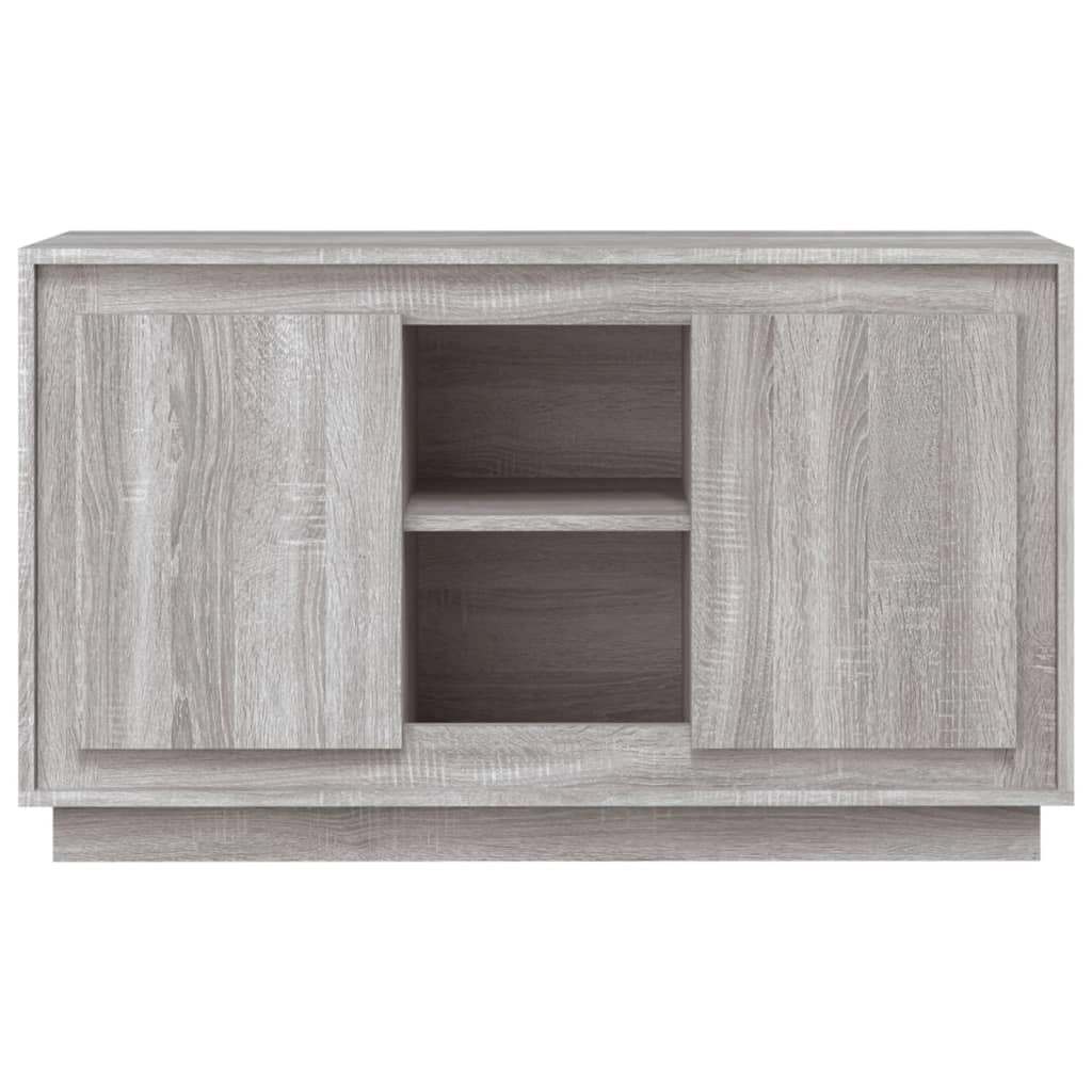 Buffet credenza cassettiera armadio mobile contenitore organizer cucina soggiorno rovere Sonoma 102 x 35 x 60 cm legno ingegnerizzato grigio 02_0036270