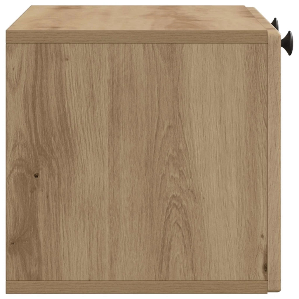 Mobile Porta TV da Muro Rovere Artigianale 59,5 x 31 x 30 cm 898204