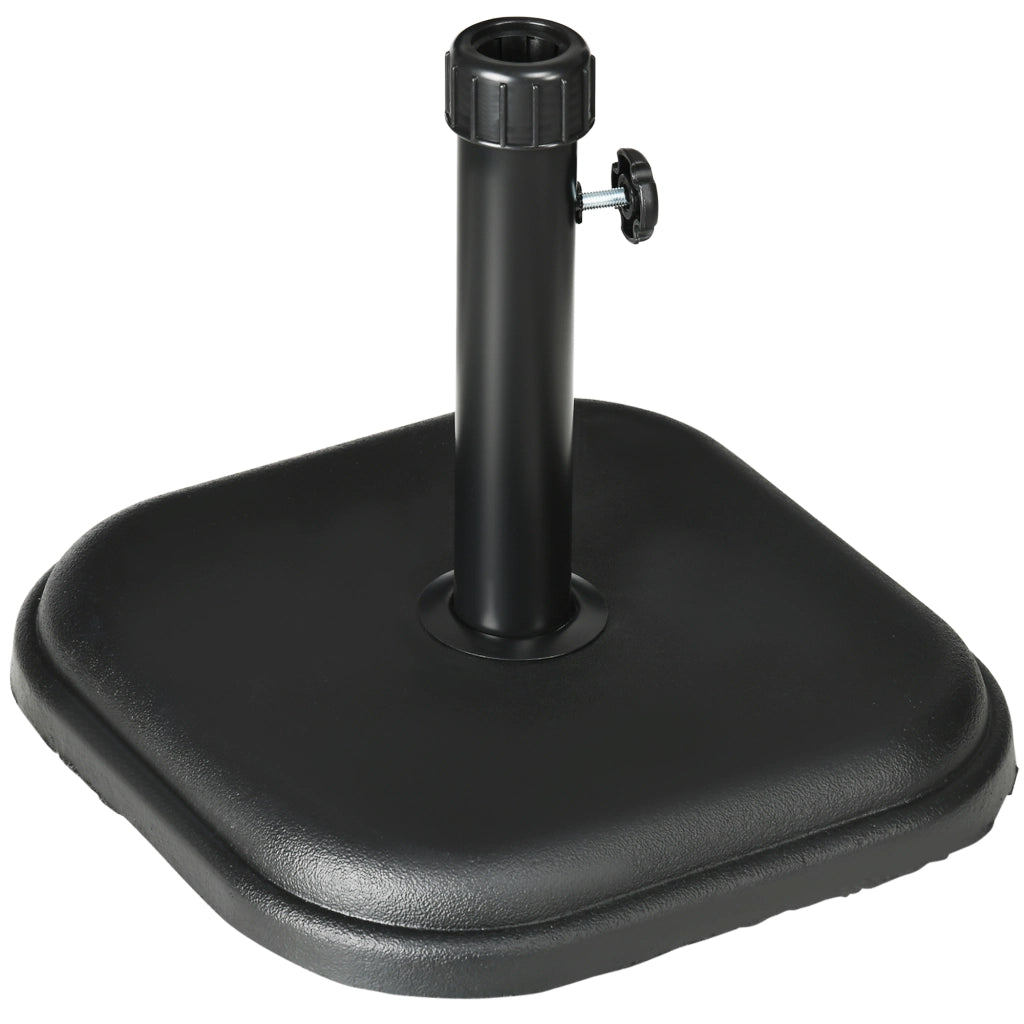 Base per Ombrellone da Giardino 11 kg ¨C Zephmum ¨C Grigio 36x36x31 cm