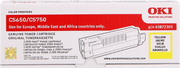 ORIGINAL OKI toner giallo 43872305 C5650/5750 ~2000 Seiten