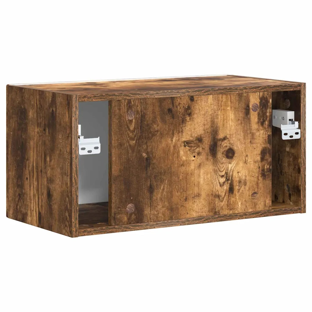 Mobile TV da parete Rovere fumé 60 x 31 x 29,5 cm 892199