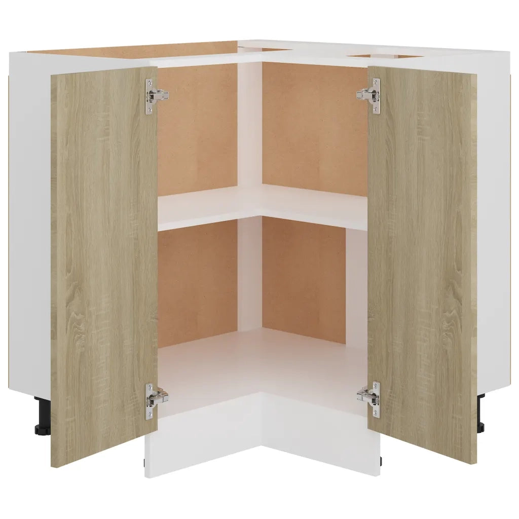 Pensile da cucina | Mobile Angolare ¡°Lyon¡± Rovere Sonoma 75,5x75,5x81,5 cm
