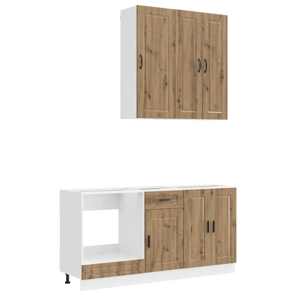 Unità Cucina PORTO 5 pcs Rovere Artigianale 3438294