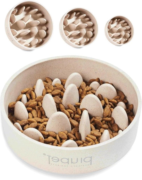 Piatto Lento per Cani - 14L - Bacinella con Cinghia Antislingo - Bacinella Antislingo per Cani di Grande Taglia