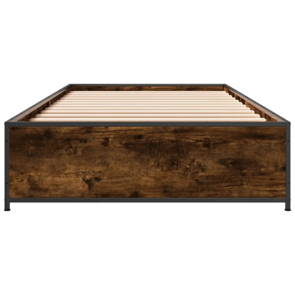 Struttura del letto Rovere Fumo 80 x 200 cm 8009138