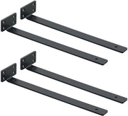 Supporti per tavolo in metallo con angoli pesanti, 4 pezzi, capacità di carico 70 kg, (6,5*30*4)