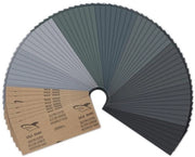 Set di carta abrasiva 72 pezzi - carta abrasiva 400 a 3000 - carburo di silicio - per legno/metallo/veicoli - 23x9,5 cm - per schiarire secco/umido - kit di abrasione