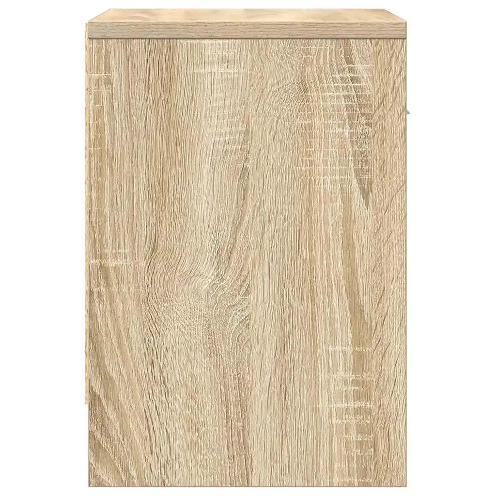 Comodino con Cassetto Rovere Sonoma 39x28x41 cm