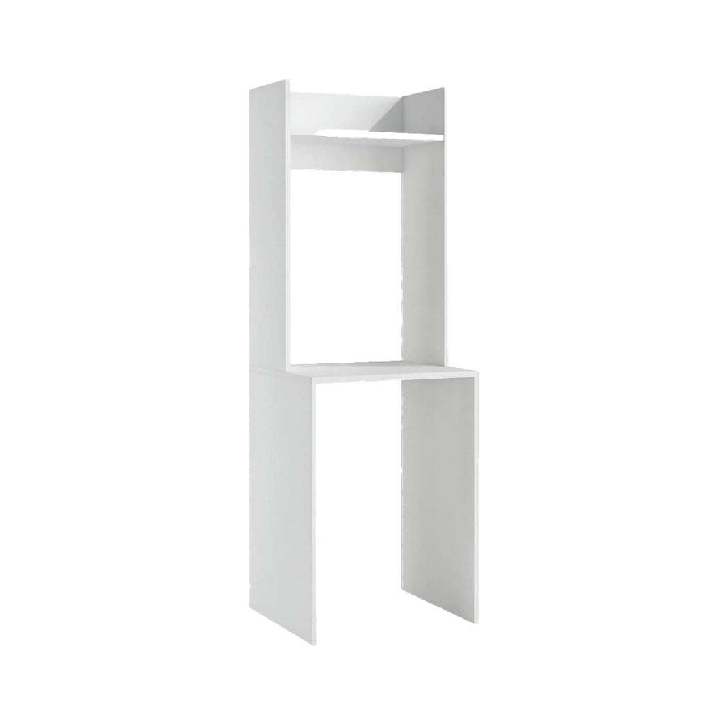 Tricyrtis, Armadio Multiuso Grande 3 Ripiani Made in Italy, 58.00x195.00h cm Bianco