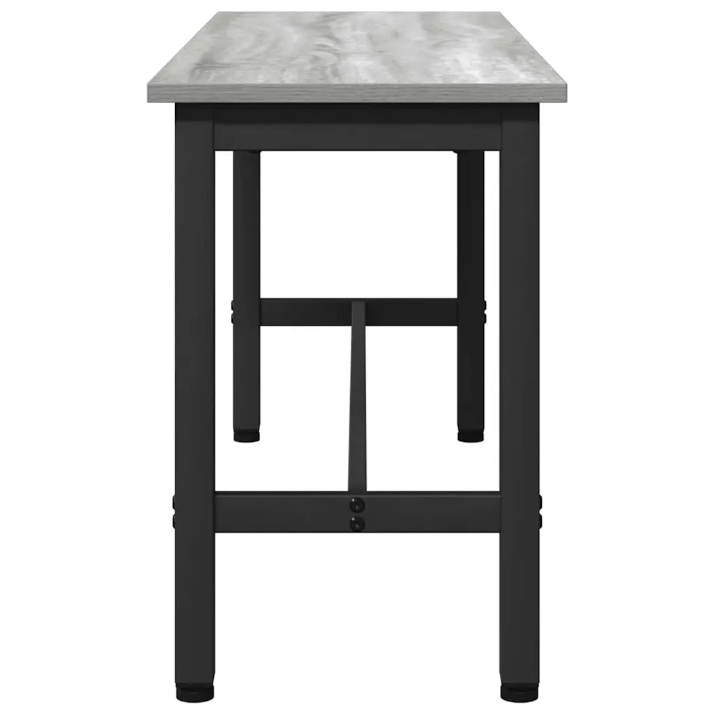 Panchina da pranzo Grigio Sonoma 100 x 32,5 x 48,5 cm