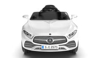 Macchina Elettrica per Bambini 12V con Licenza Mercedes CLS Small Bianco