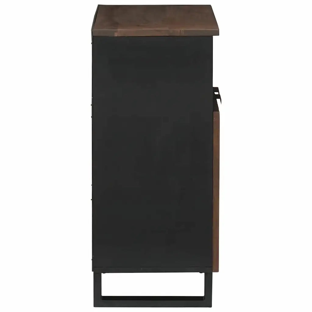 Credenza | Madia | Buffet da pranzo | Armadio da pranzo Marrone 60 x 33 x 75 cm legno massello di mango