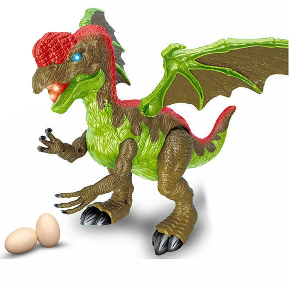 Trade Shop - Mondo Preistorico Dinosauro Cammina Con Luci Suoni Giocattolo Gioco Bambini -