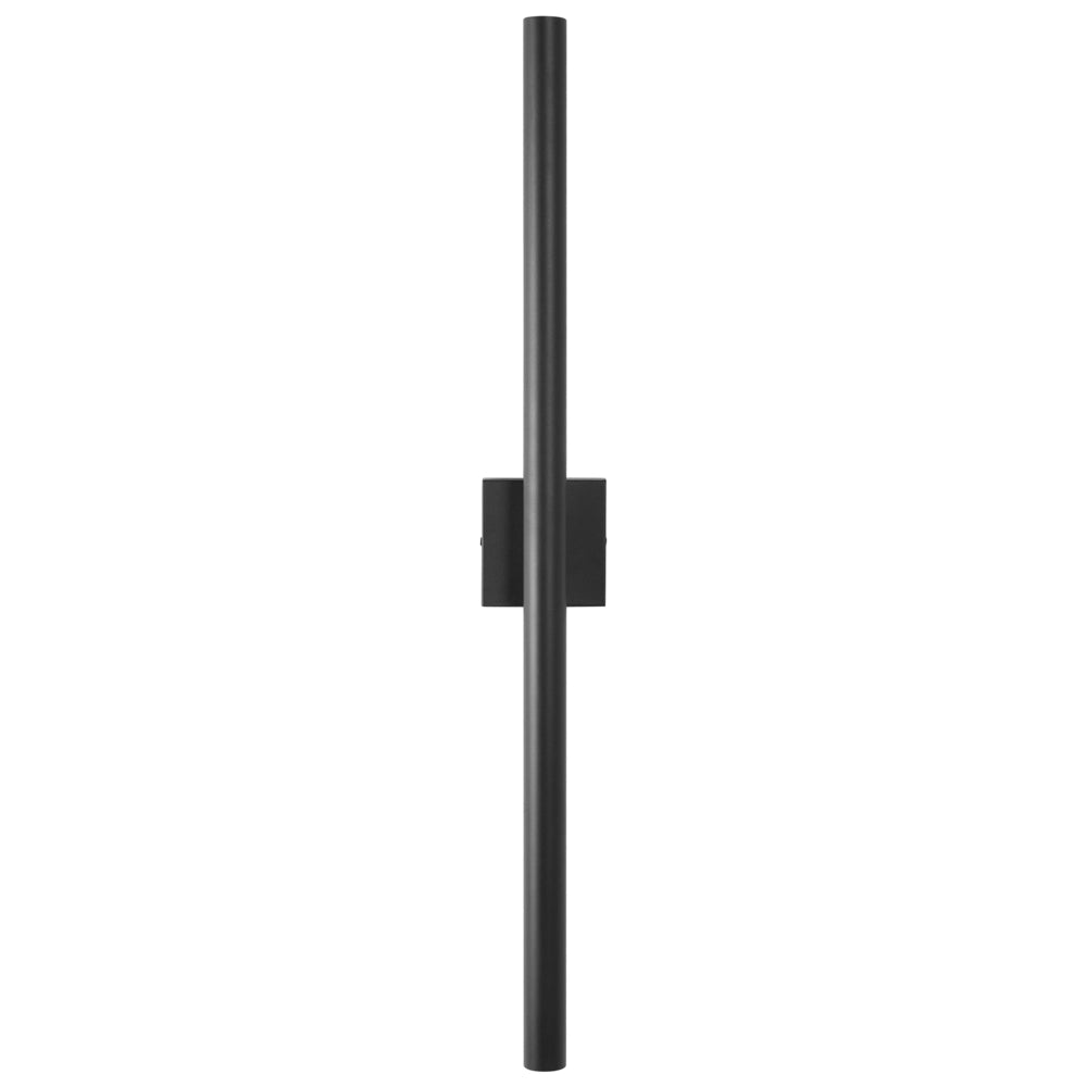 Applique LED da Esterno in Metallo Nero Stile Tradizionale per Ingresso e Portico