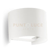 GES870N- APPLIQUE IN ALLUMINIO E VETRO COLORE BIANCO LED 4000K 650LM 2X5W BIEMISSIONE