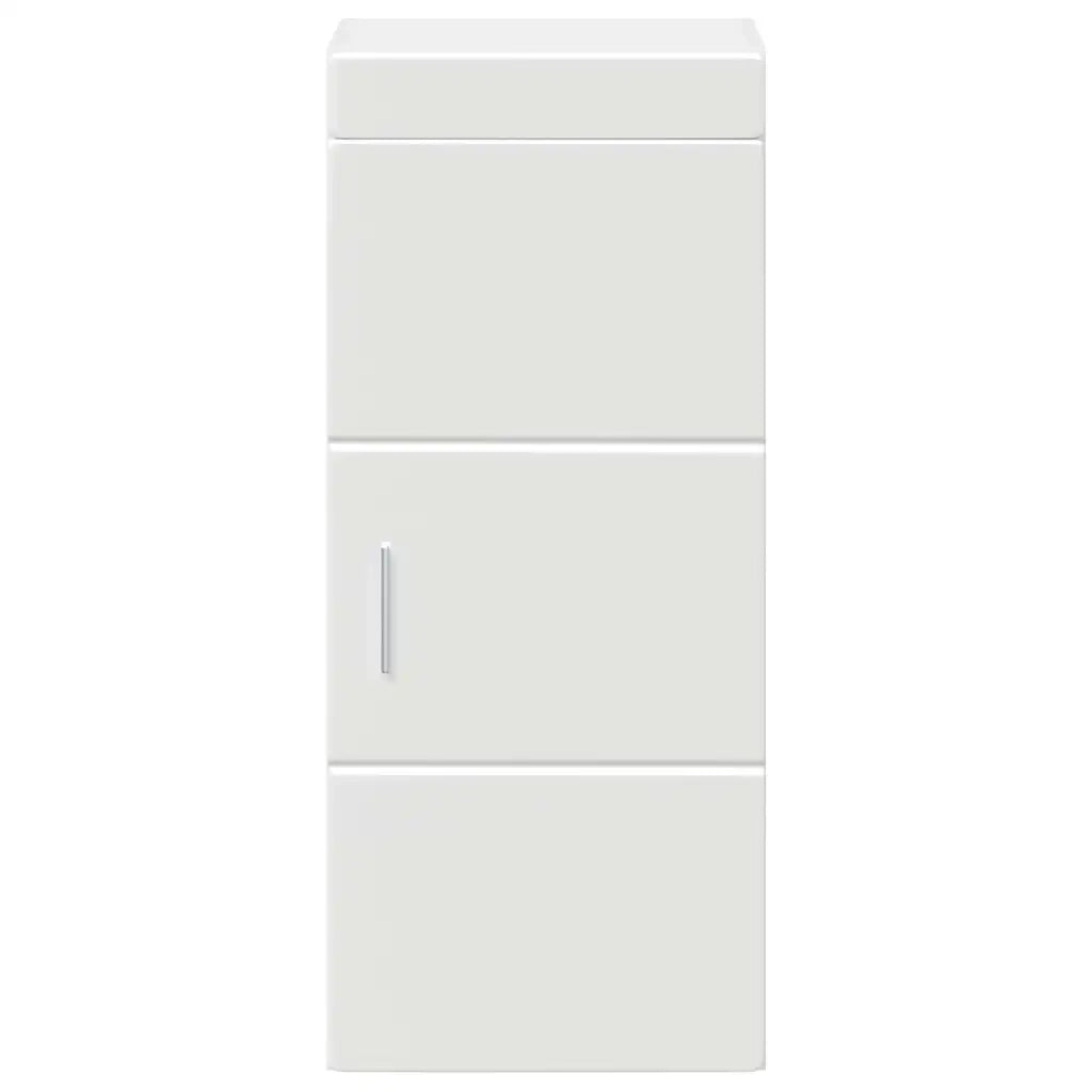 Armadio da Bagno | Mobile da Bagno a muro TULUM Bianco 37 x 24,5 x 86 cm