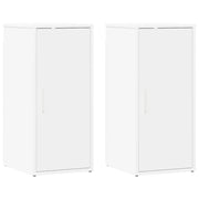 Scarpiere 2 pz | Mobile per scarpe Bianche 32x35x70 cm in Legno Multistrato