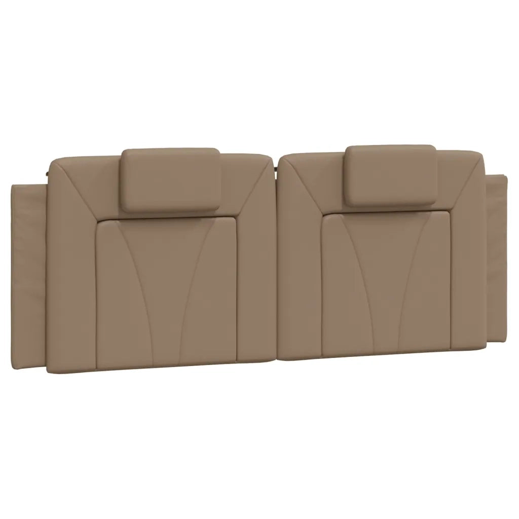 Letto Viana con Materasso Cappuccino 120x200cm Similpelle 3208786
