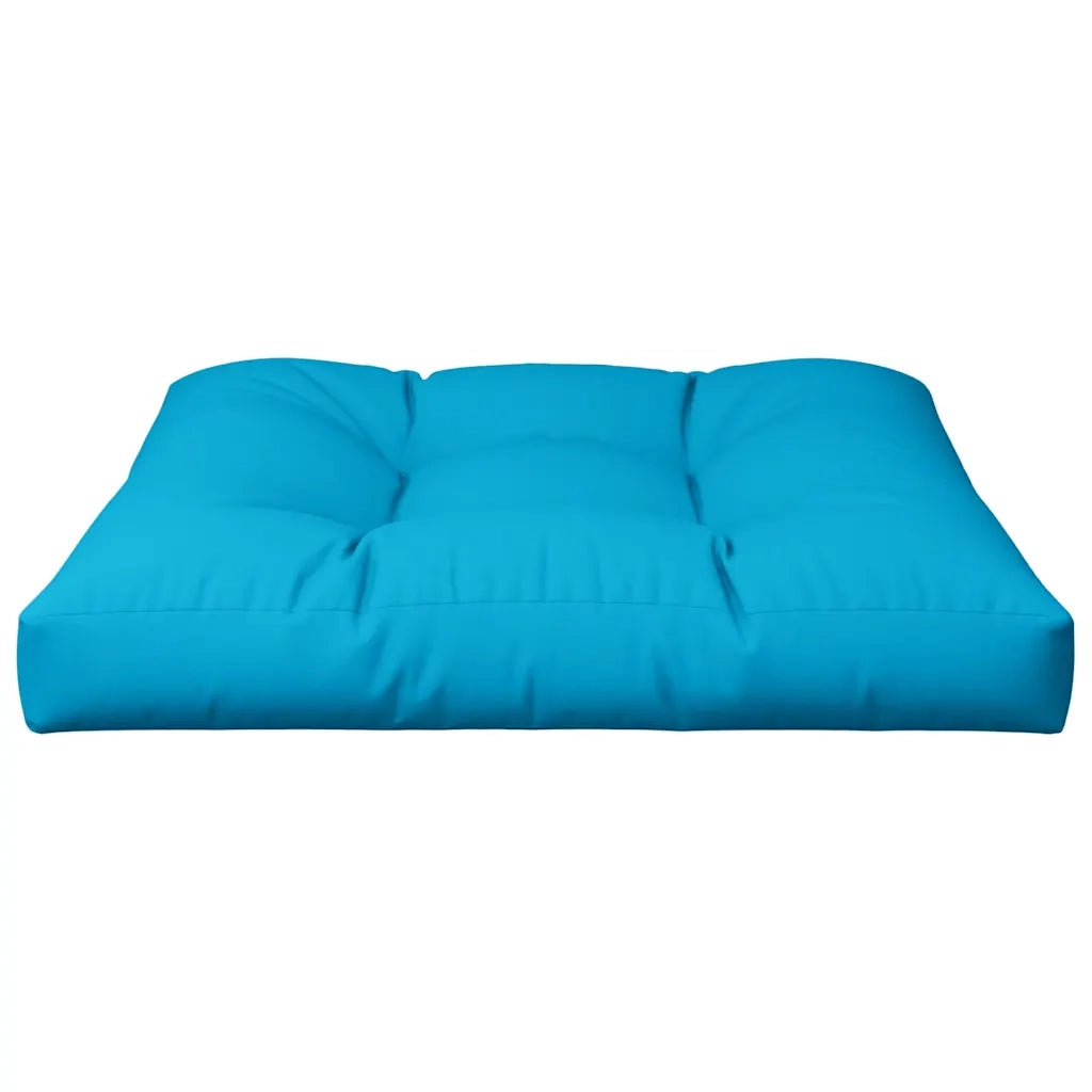 Cuscino per Pallet Blu 70x70x12 cm in Tessuto 360473