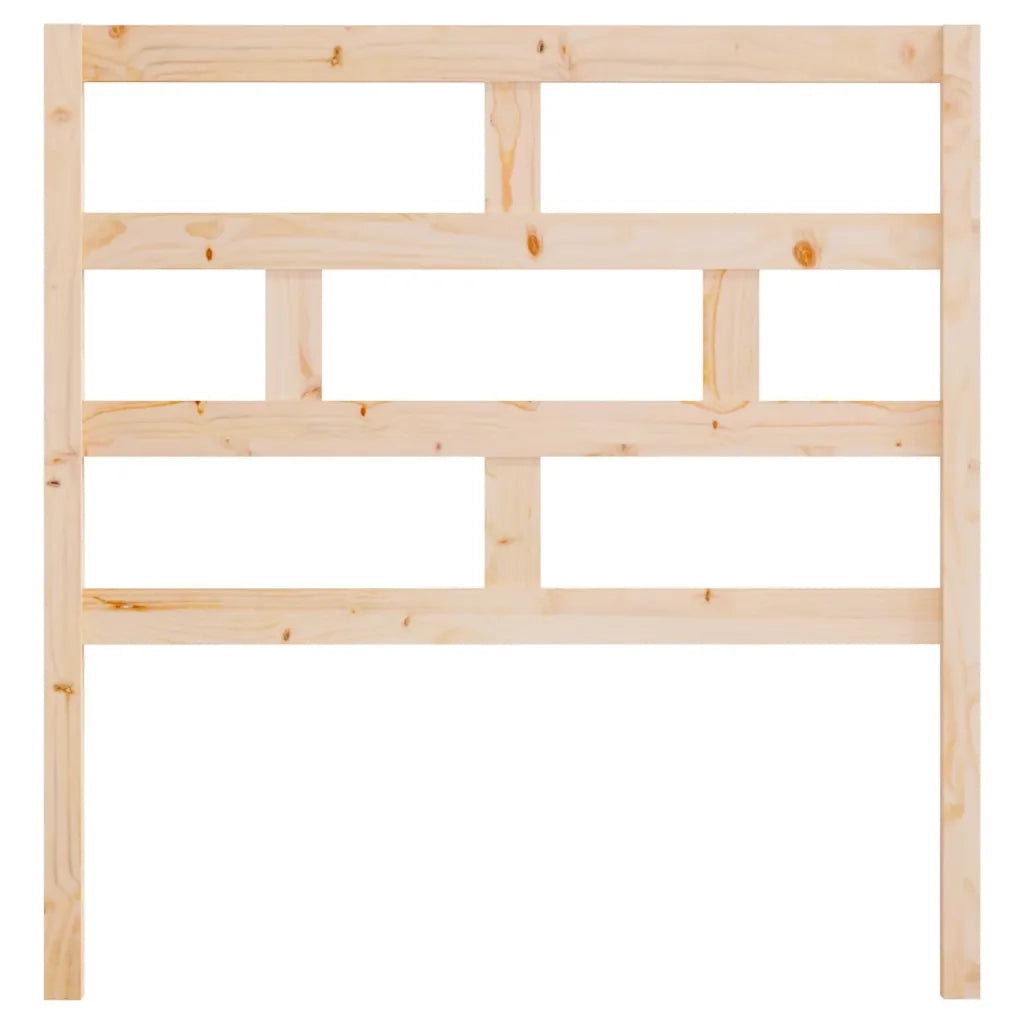 Testiera per Letto 96x4x100 cm in Legno Massello di Pino 814174