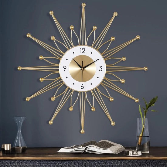 Orologio da Parete Moderno - Mid Century - 1 pezzo - 23 pollici - Metallo