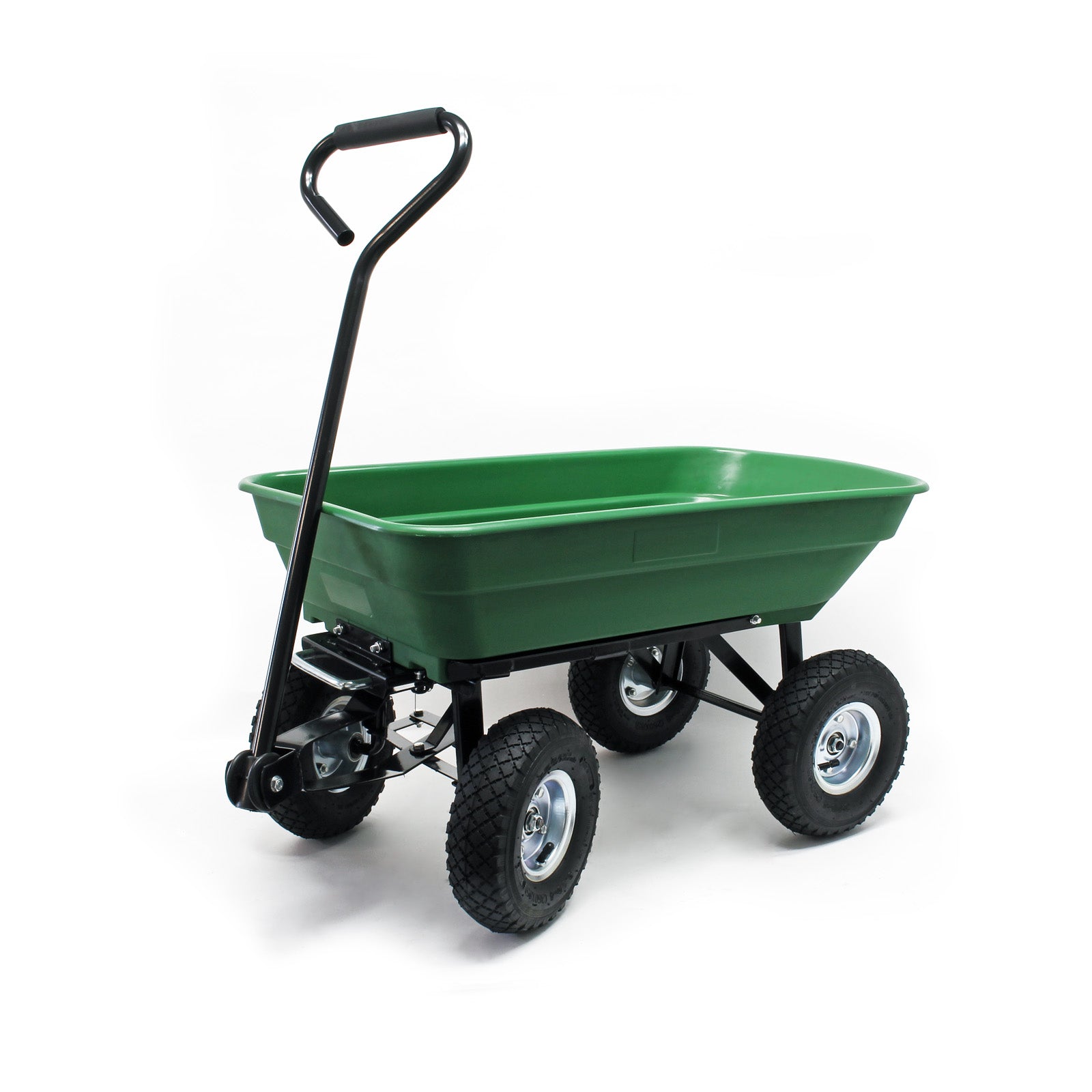 Carrello da giardino ribaltabile, capacità 50 l, portata max 200 kg, Carretto a mano Carriola
